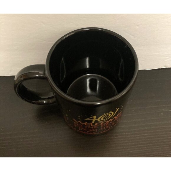 40th Birthday Black Coffee Mug “Welcome To The Decade From Hell” Gag Gift - Picture 2 of 6